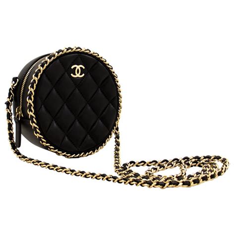 circular chanel bag|small chanel flap bag.